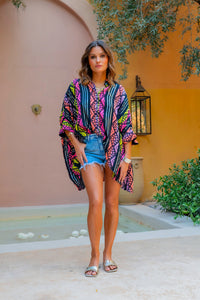 Serena blouse - black
