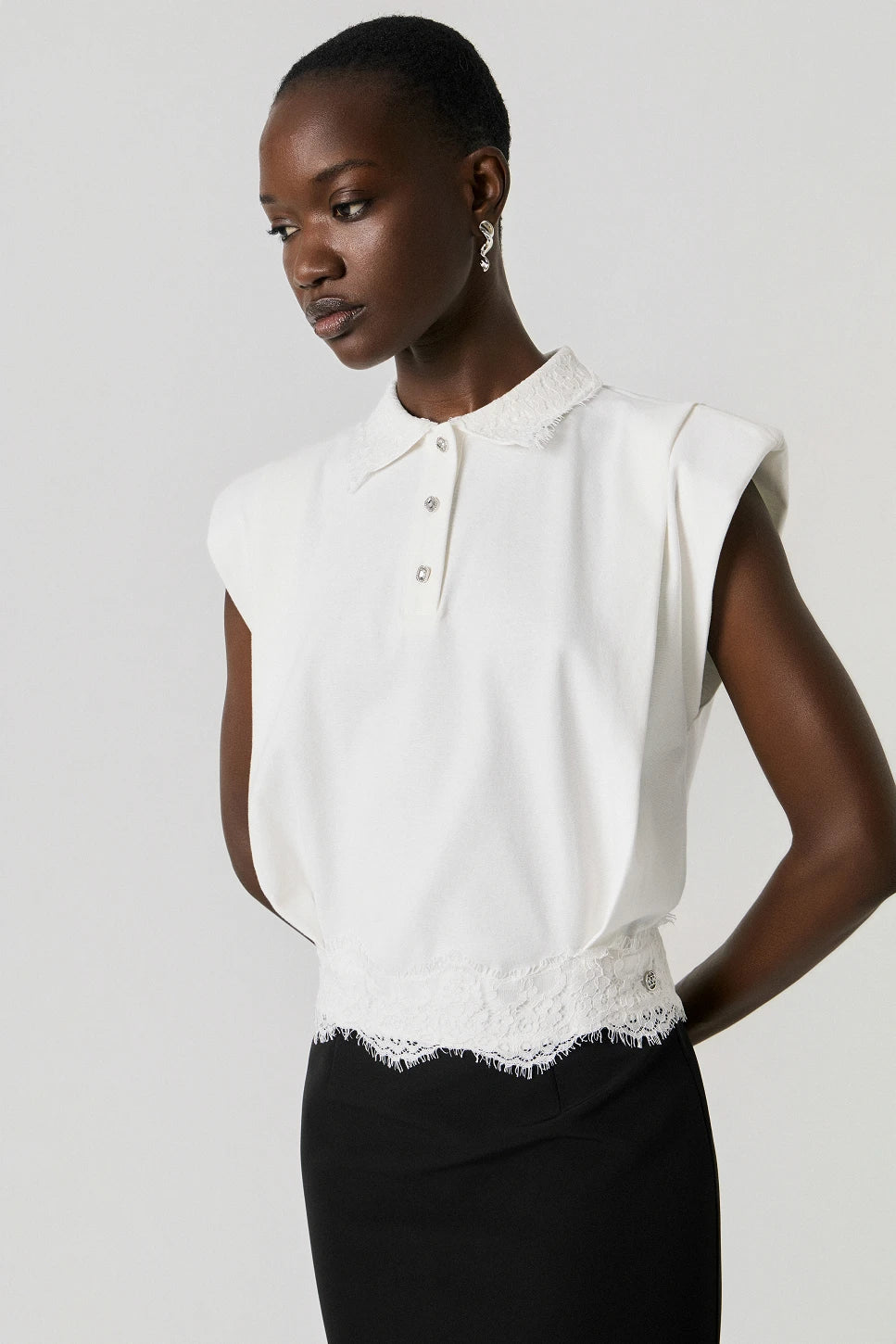 BSB BLOUSE OFF WHITE