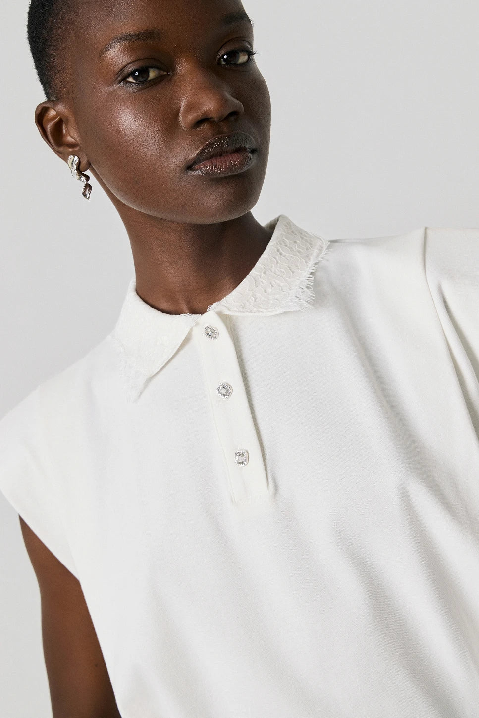 BSB BLOUSE OFF WHITE