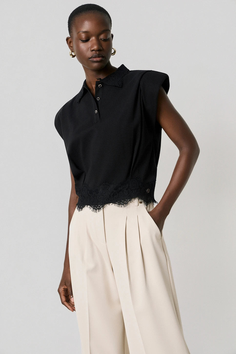 BSB BLOUSE BLACK