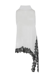 BSB BLOUSE LACE GREY