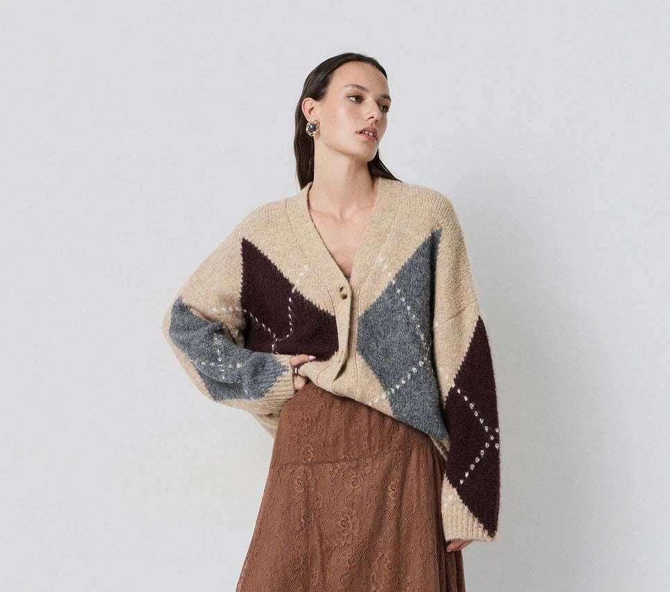 BSB CARDIGAN BEIGE