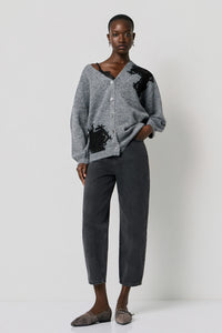 BSB CARDIGAN GREY