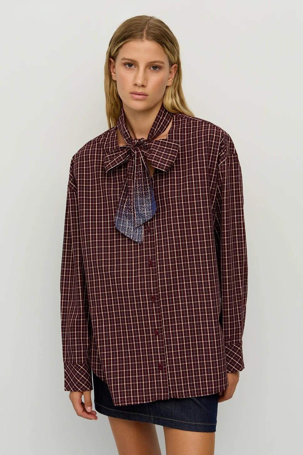 BSB BLOUSE BORDEAUX