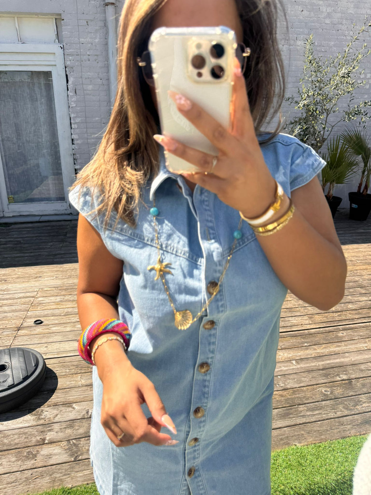 SOFIA DRESS - JEANS