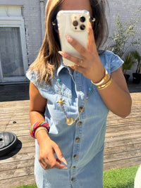 SOFIA DRESS - JEANS