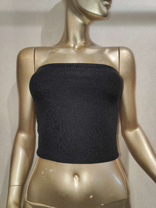 Liva Bandeaux top - Black