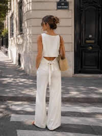 BLOOM PANTS -OFF WHITE