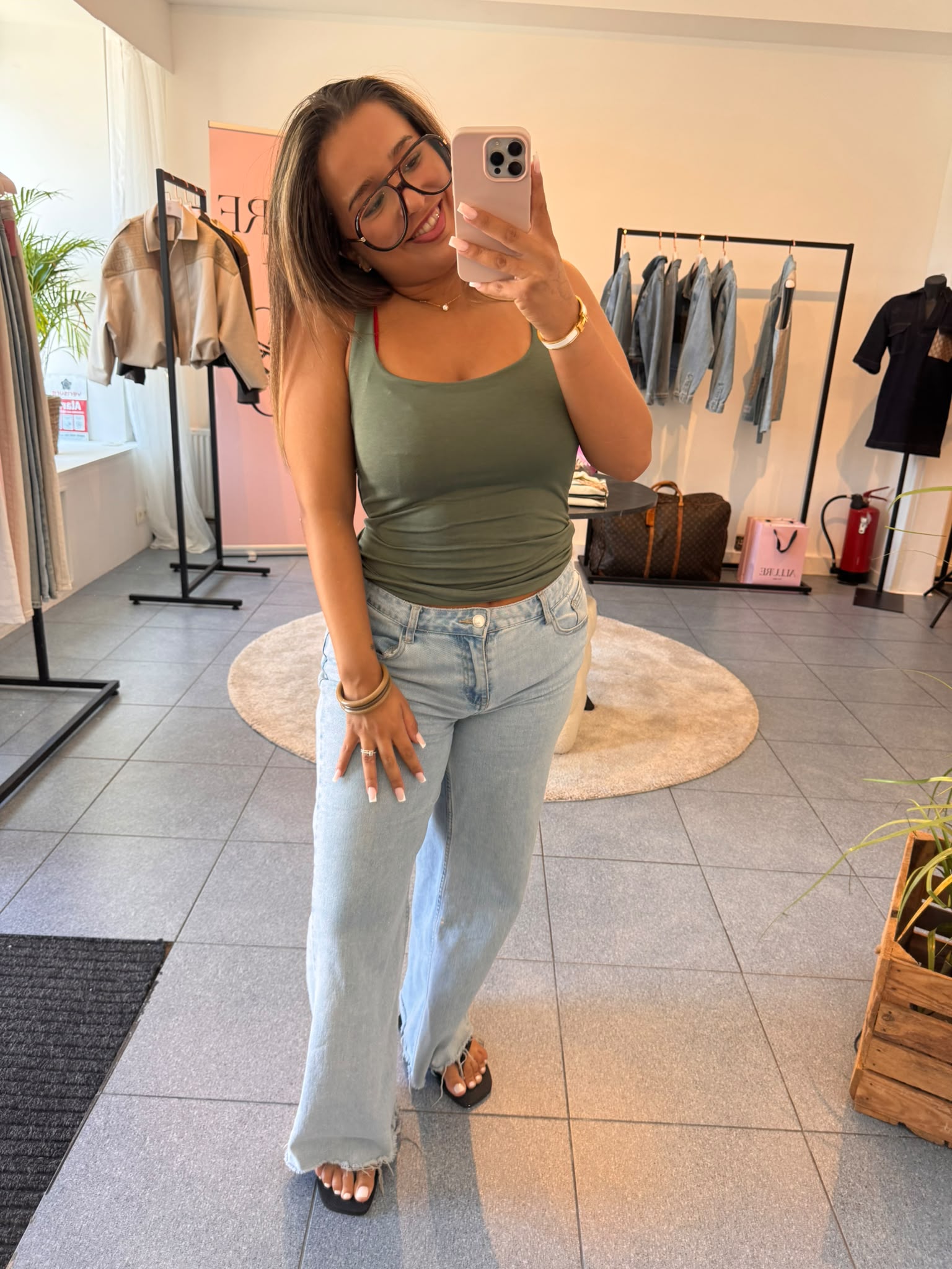 MARA TOP -KAKI