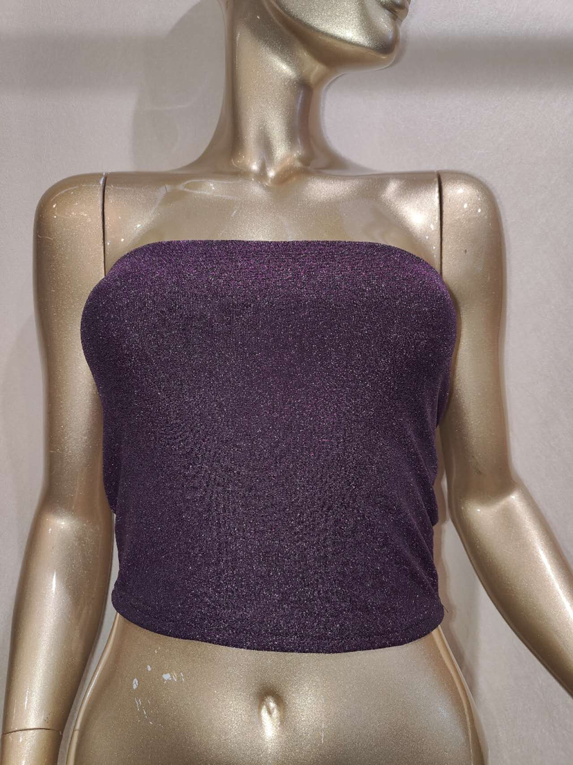 Liva Bandeaux top - Violet