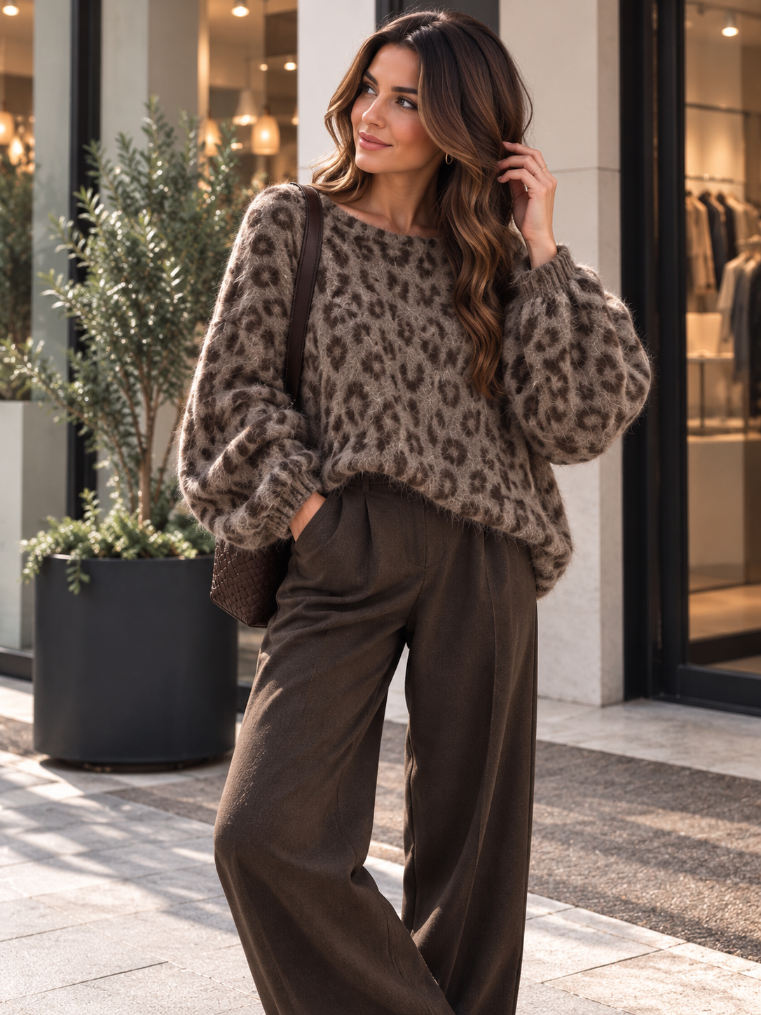 ELORIA WILD PULL - BROWN BROWN