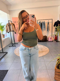MARA TOP -KAKI