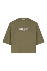 LOLA STELLA SS TEE - SAGE GREEN