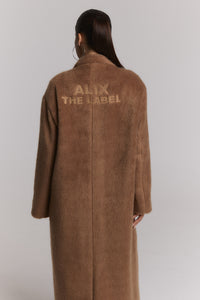 ALIX LONG HAIR COAT