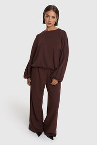 ALIX PIPING SWEATER