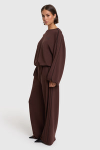 ALIX PIPING PANTS