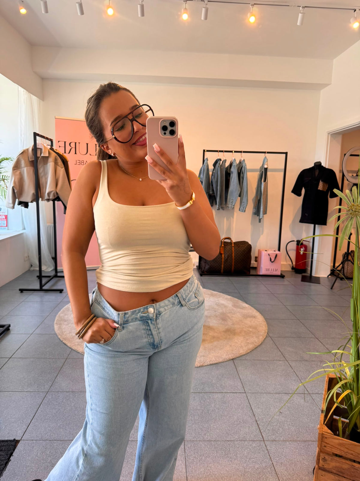 MARA TOP -BEIGE