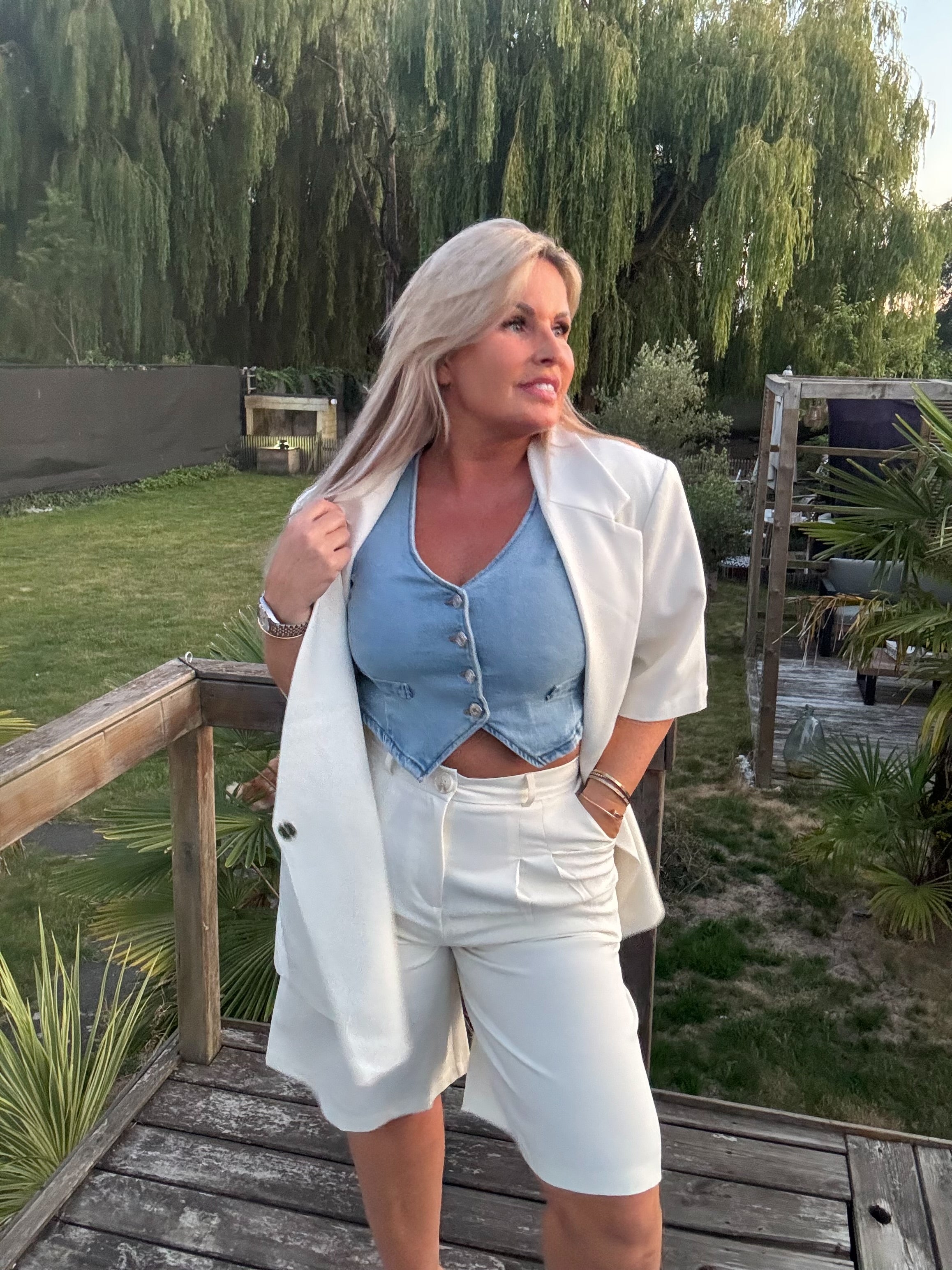 Amira Blazer -Off white