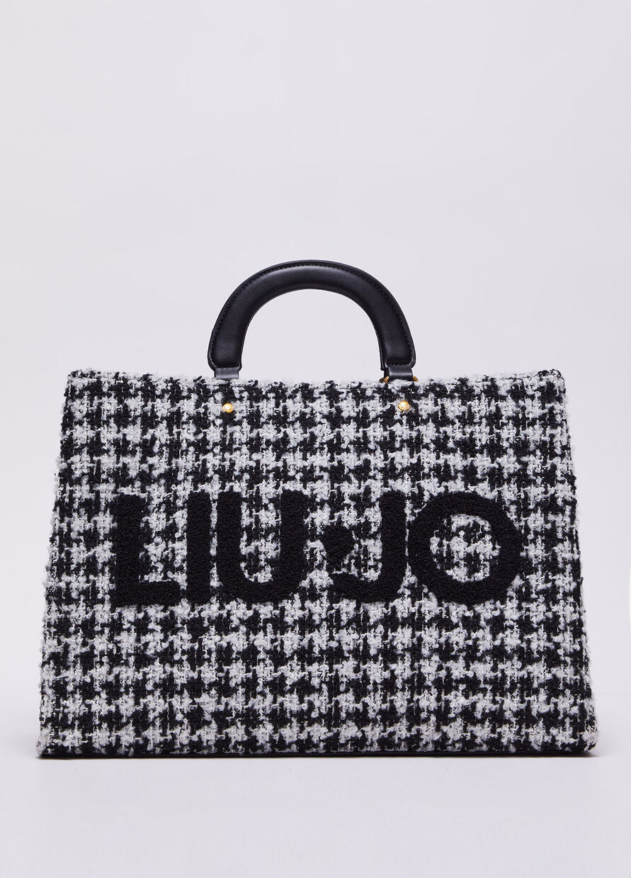 Liu Jo Brionia Shopping Bag -Pied De Poule