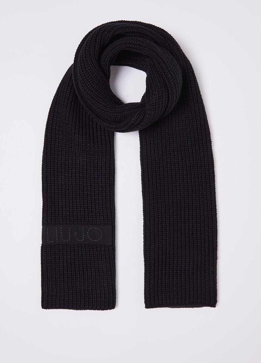 Liu jo Sjaal logo - Black