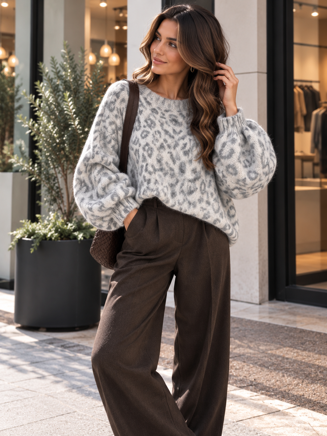 ELORIA WILD PULL - CREME GREY