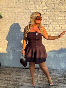 Nova Skirt - Brown