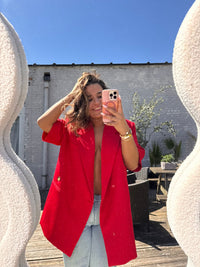 AMIRA BLAZER - RED
