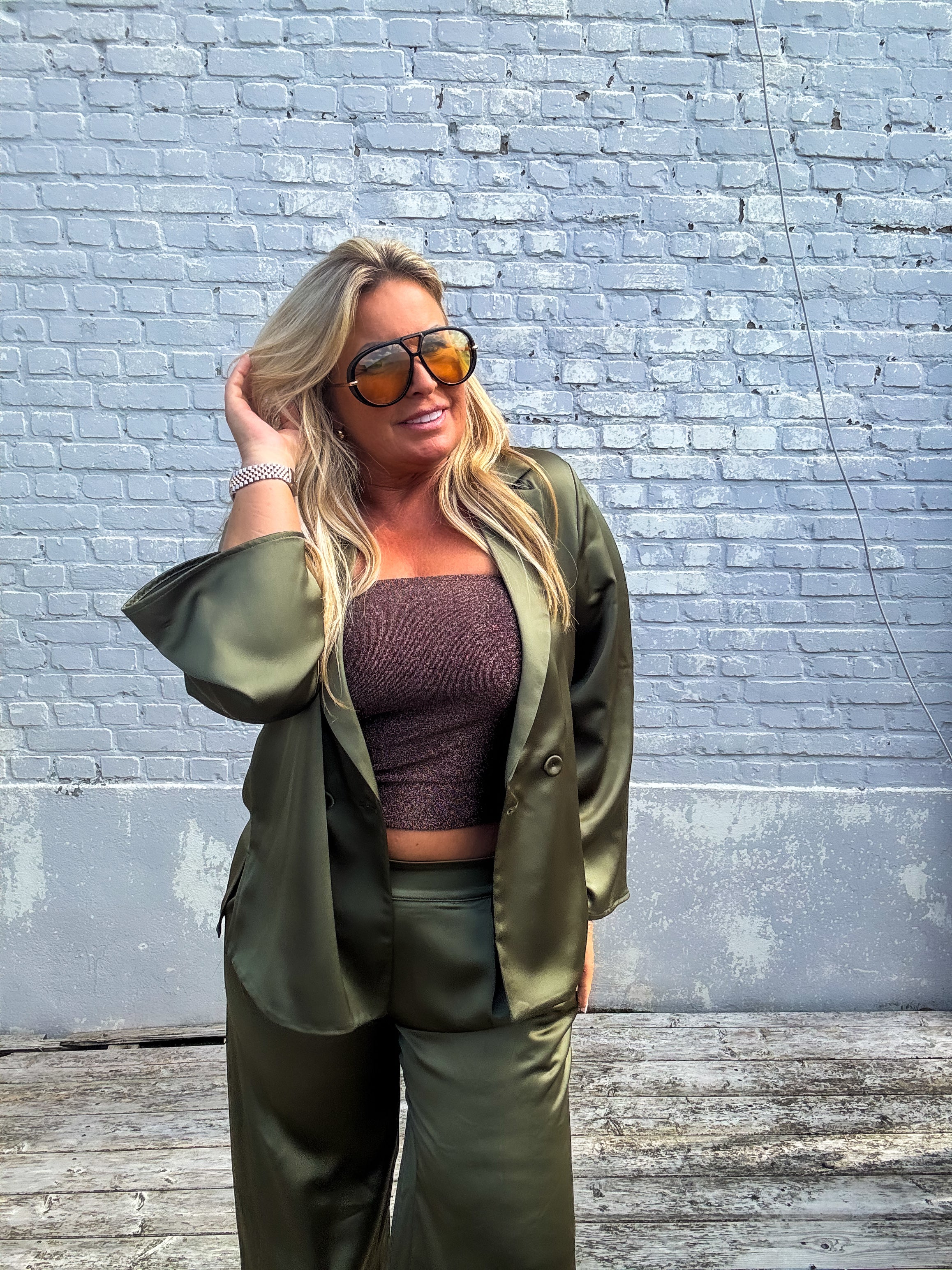 AMELIE Dresde blazer - Khaki