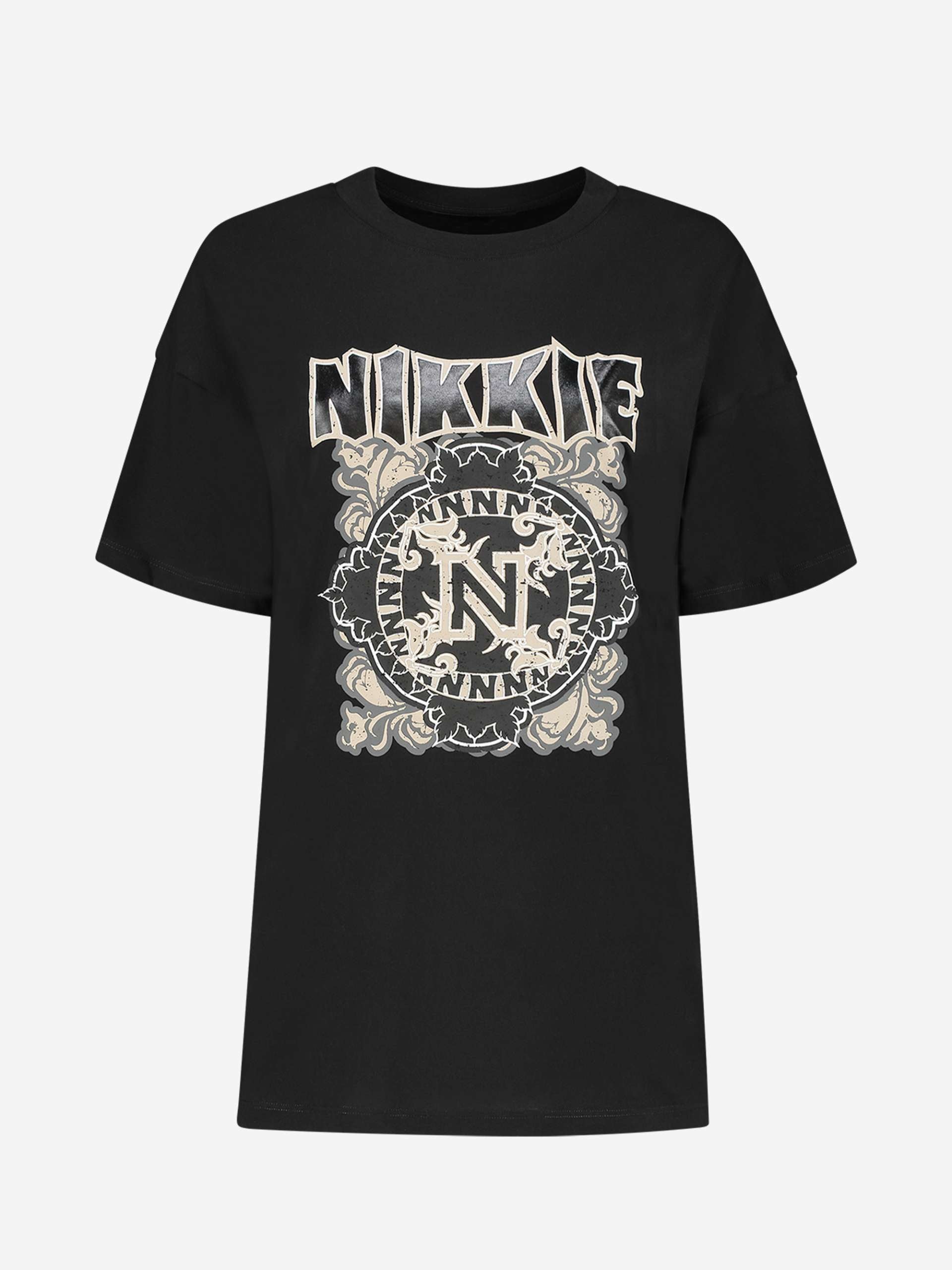 Nikkie Ornament t Shirt - black