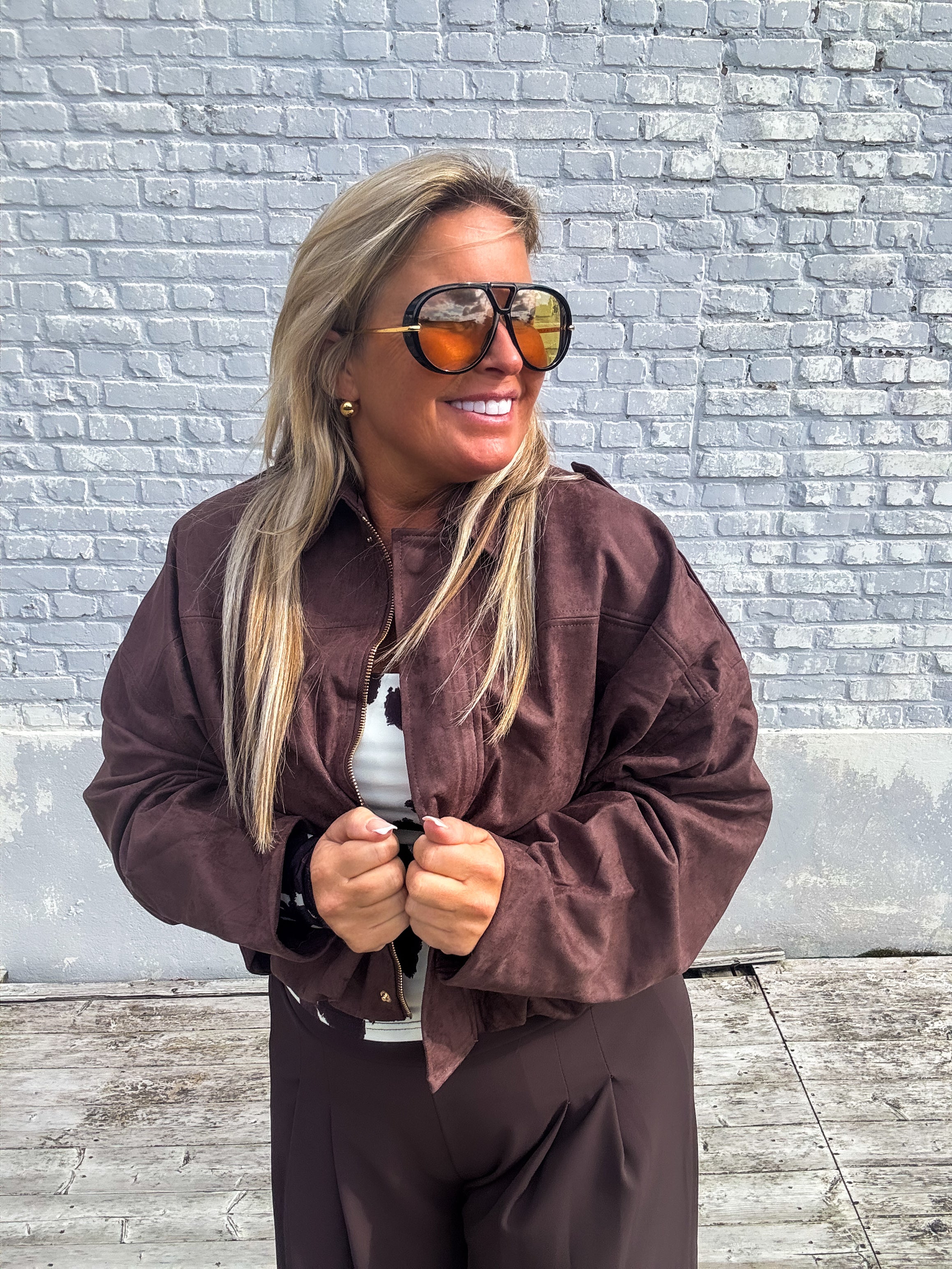 Ember jacket - Brune