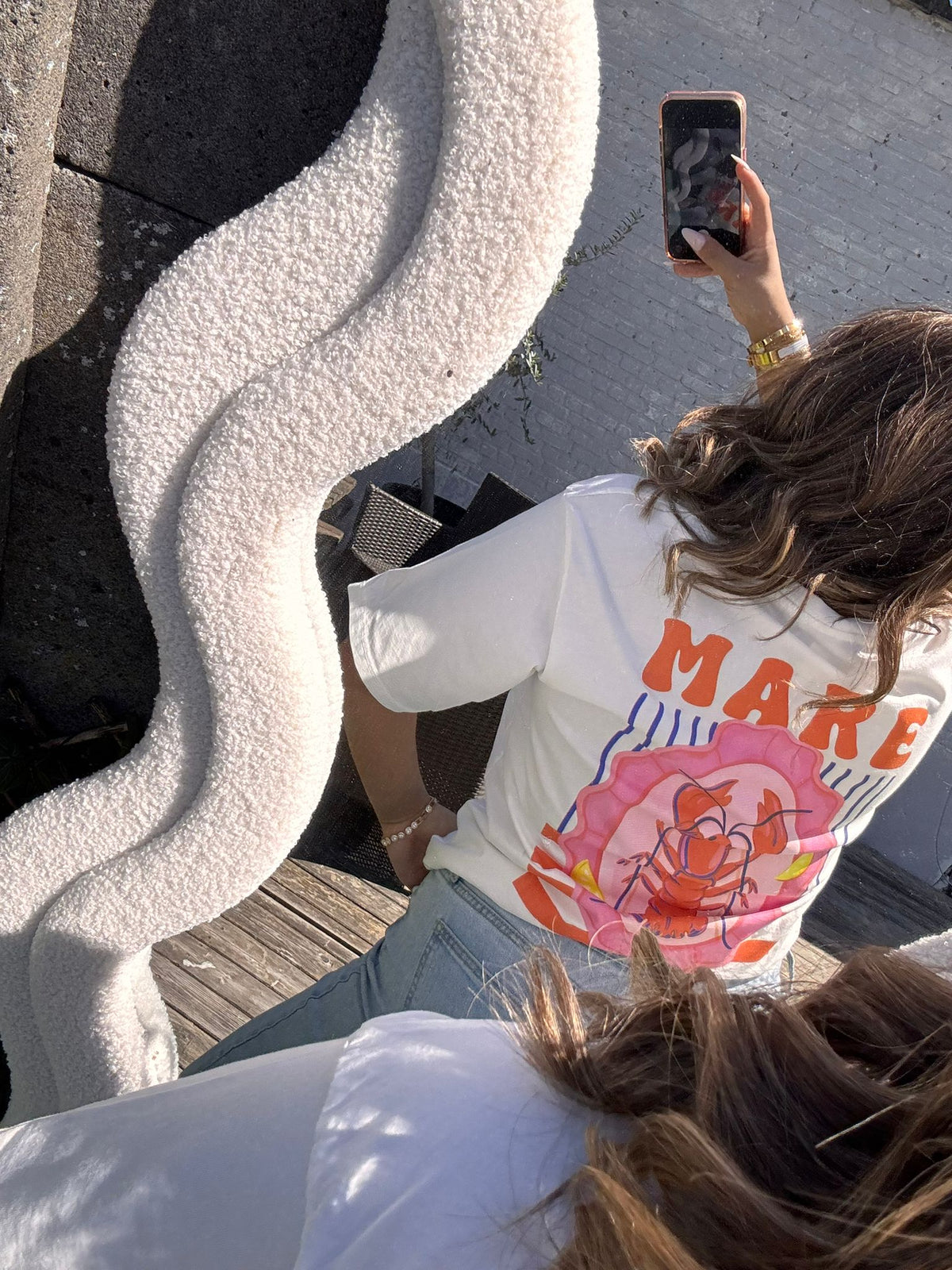SHIRT MARE - WHITE