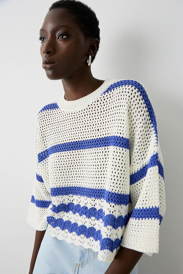 BSB Soho pullover- Blue Azure