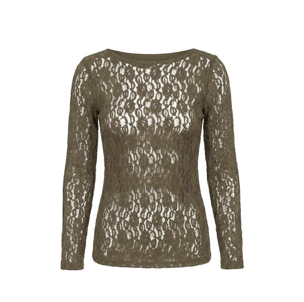 GISELLE TOP - TAUPE