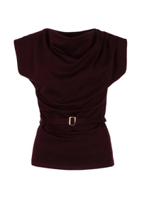 FB BURGUNDY TOP