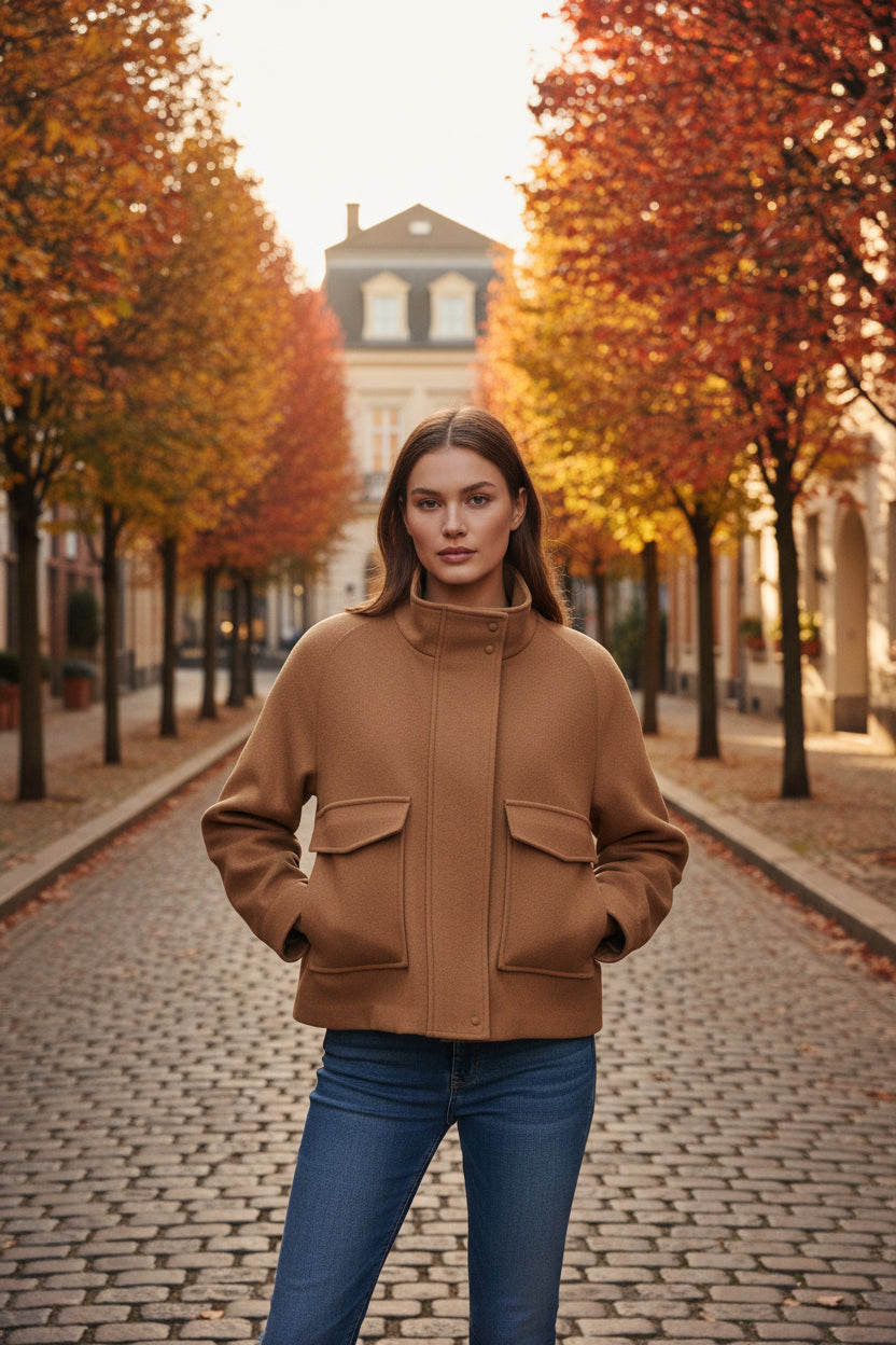 AMELIE HANOVRE JACKET - CAFE