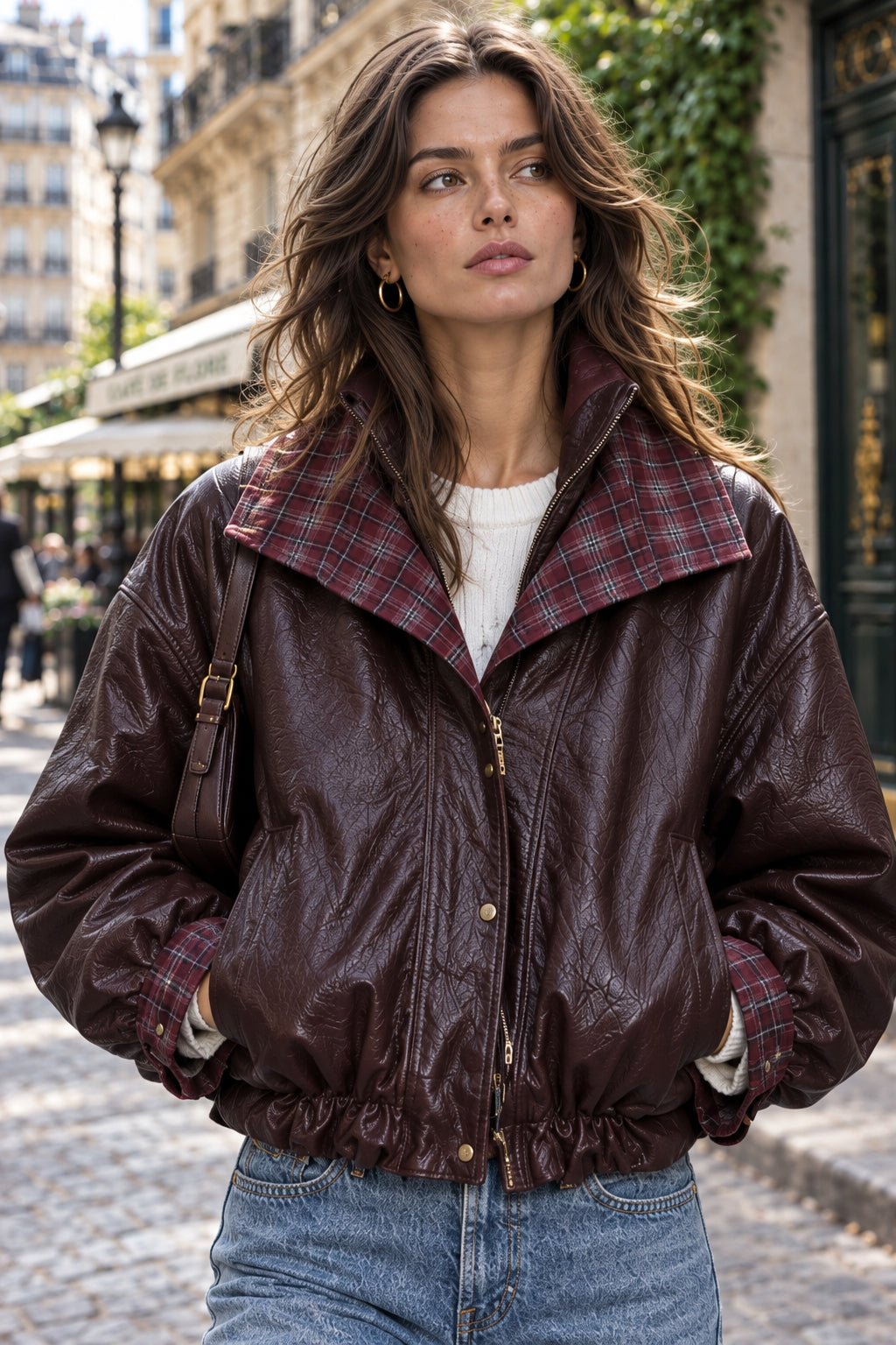 JERRY JACKET - BORDEAUX