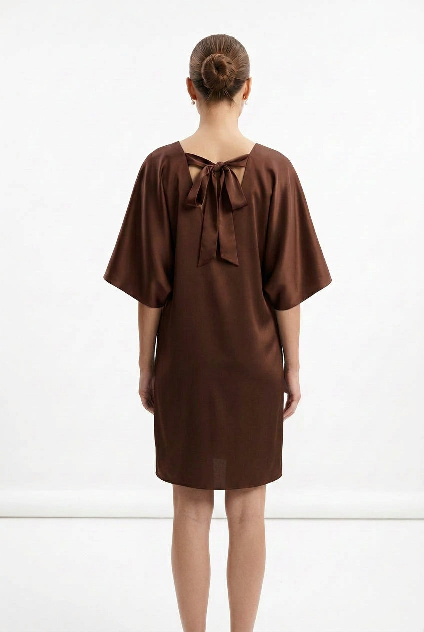 AMELIE CHATEAU SATIN - CHOCO