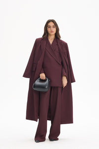 Amira Pants - Bordeaux