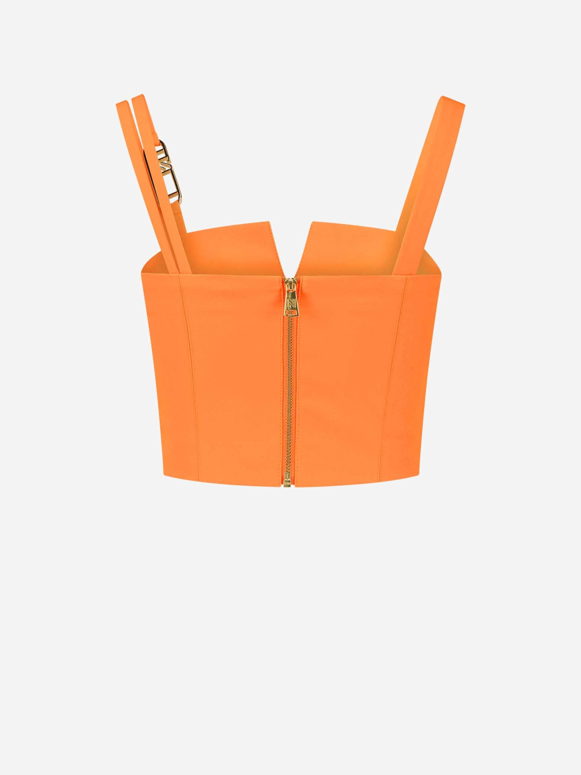 Nikkie Fleur Top - Oranje