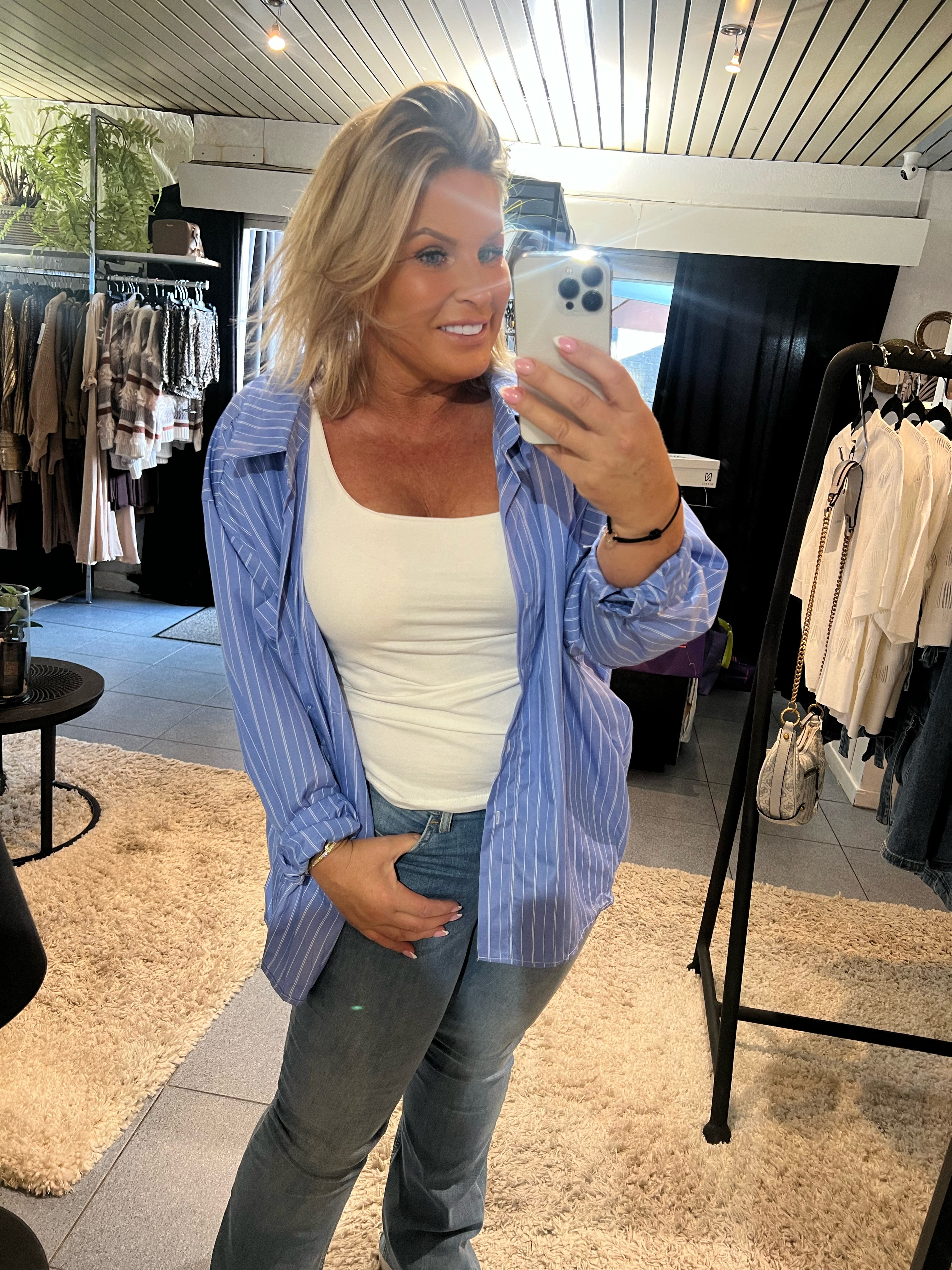 Grimaldi Blouse -stripes