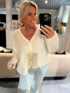 Gilet Mohair - Creme
