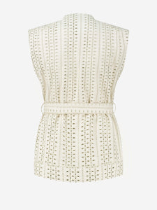 Nikkie Flo Waistcoat - Cream