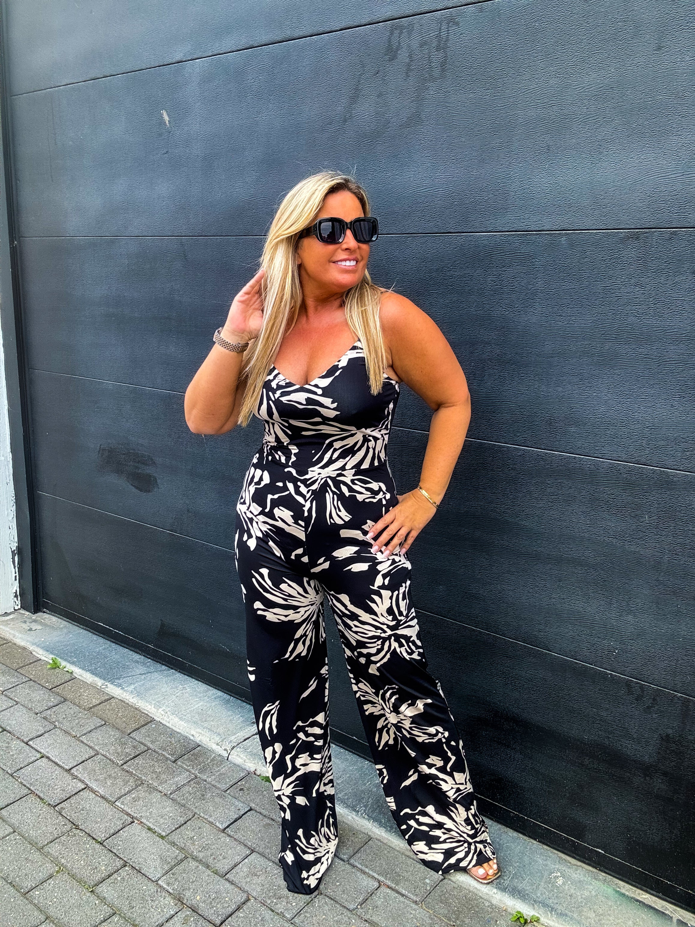 Jumpsuit city chic - Black