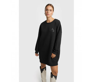 Alix the label Knitted Oversized -Black