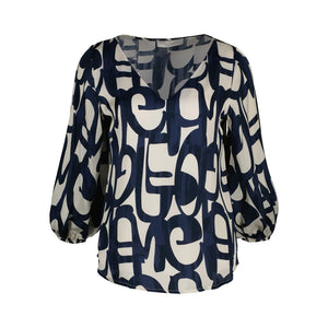 DESTINY Blouse - Navy