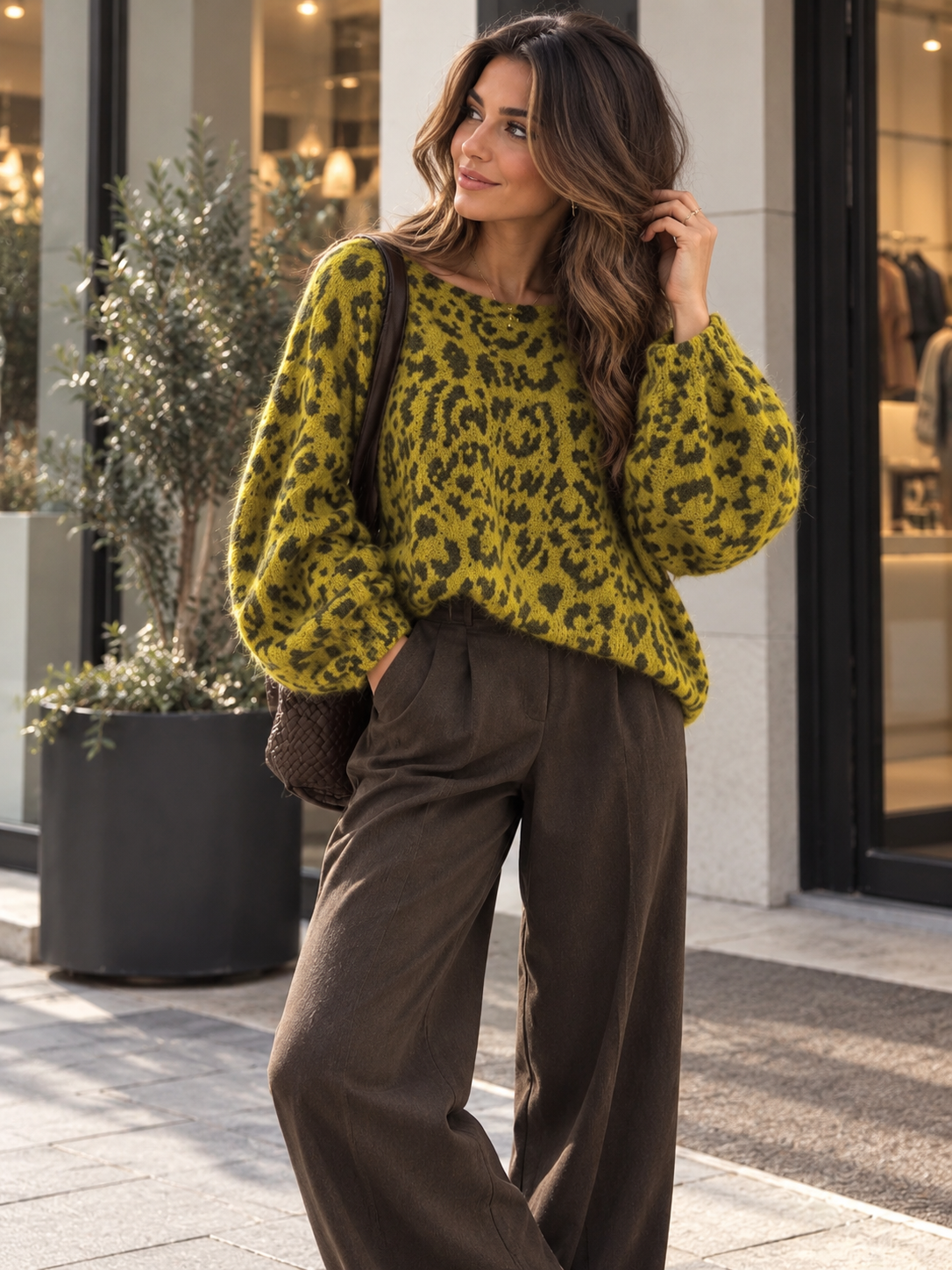 ELORIA WILD PULL - PISTACHE KHAKI