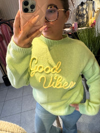 GOOD VIBES - SOFT GREEN