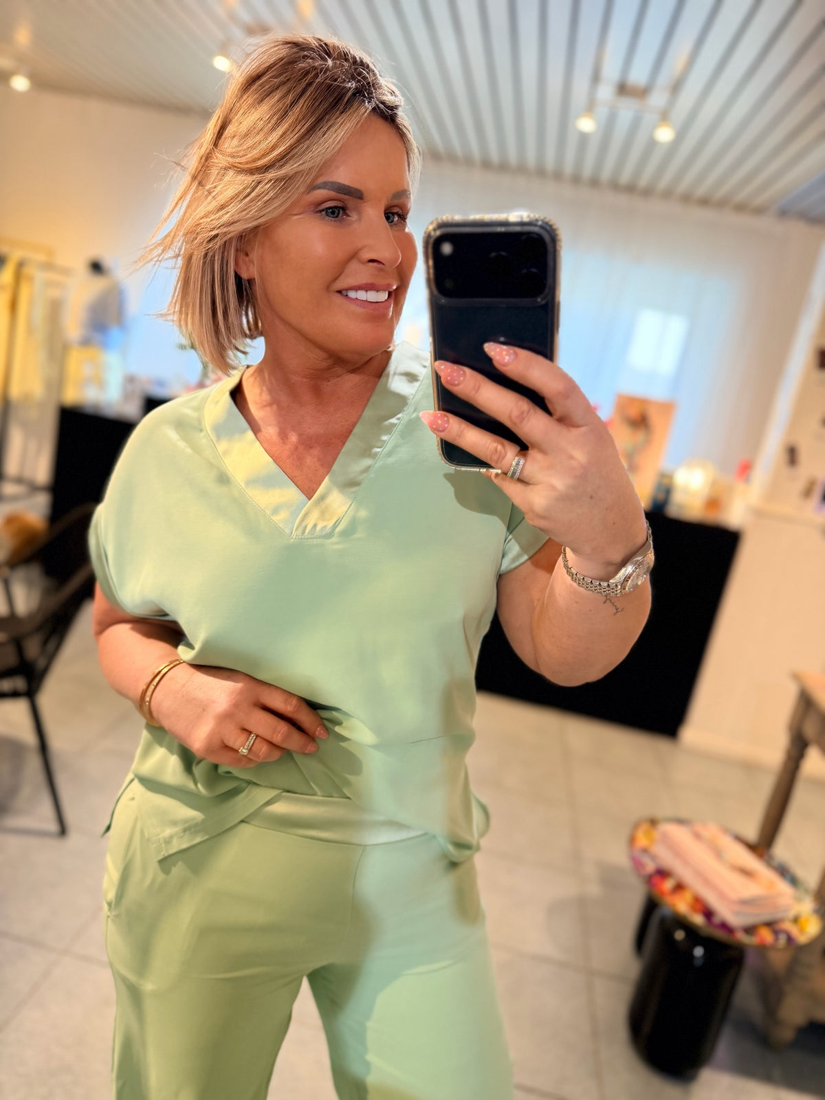BRY BLOUSE - MINT
