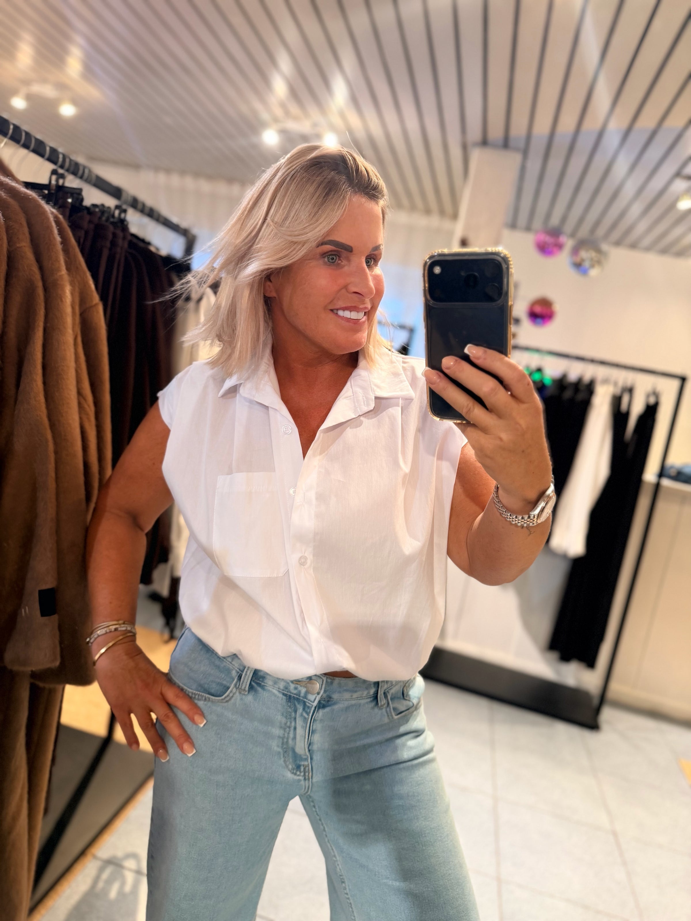 VION BLOUSE - WHITE