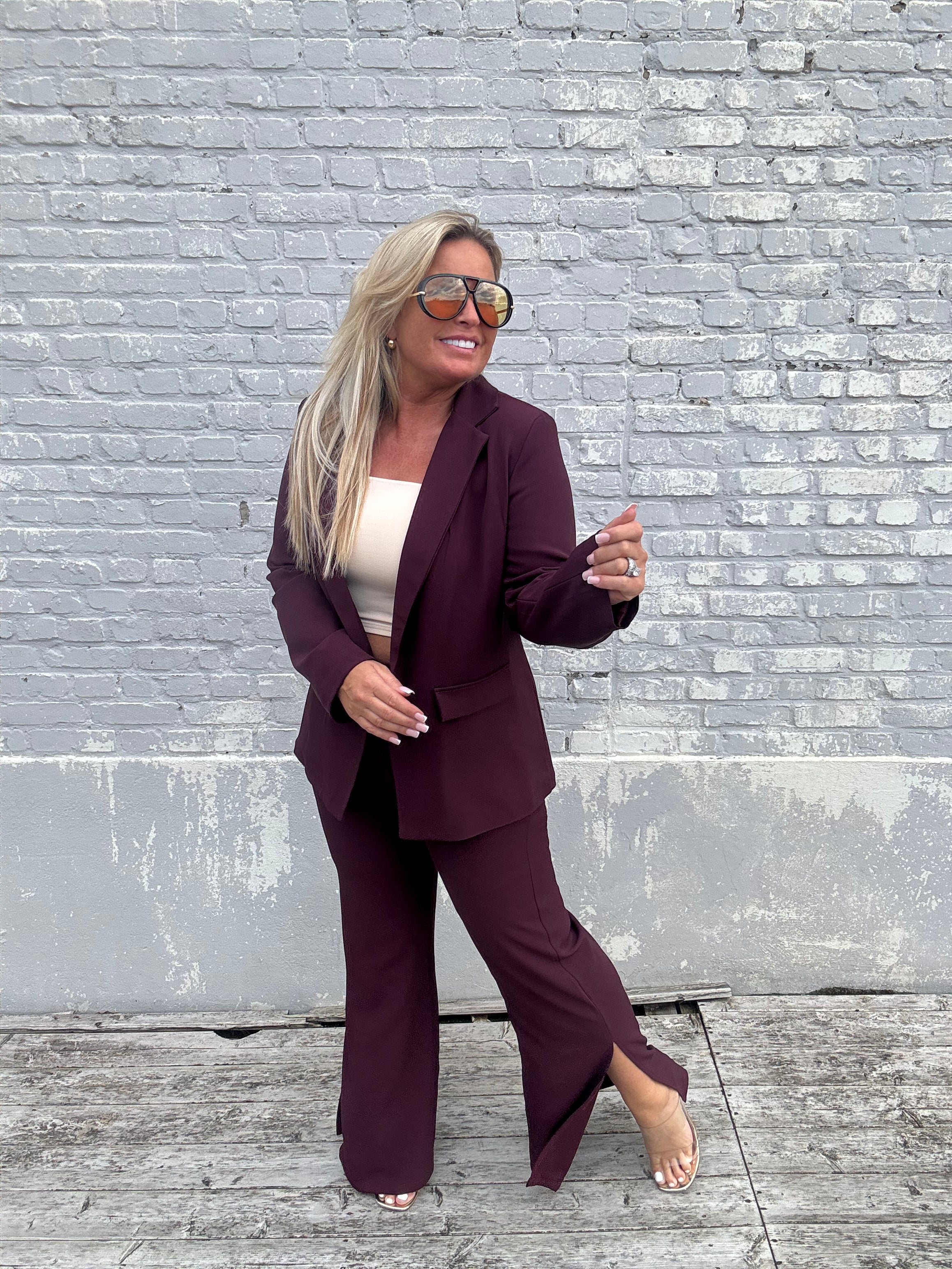 Pants Bugnara - Bordeaux